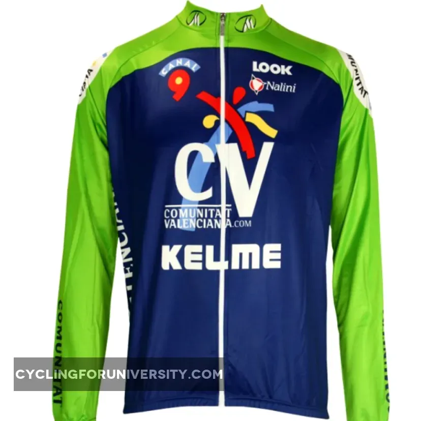 Kelme-Look 2004 Radsport - Long Sleeve Jersey - Nalini Radsport-Profi-Team
