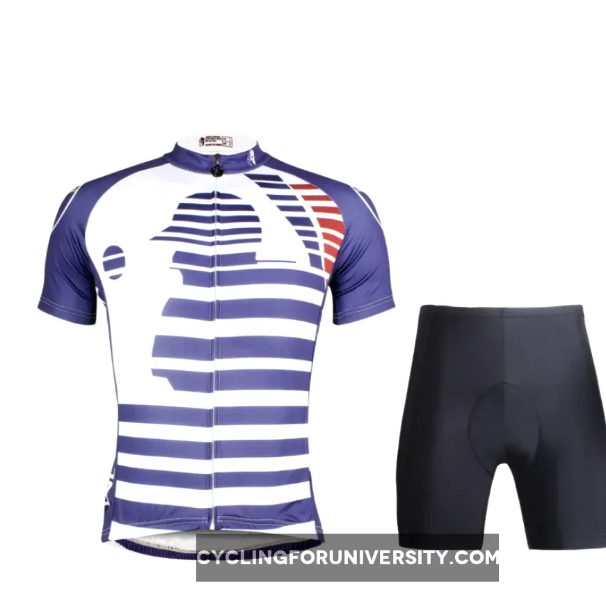 Ilpaladino Baseball Sport Breathable Cycling Blue Jersey/Suit Men's Short-Sleeve Bicycling Shirts Summer Quick Dry Wear Apparel Outdoor Sports Gear NO.693