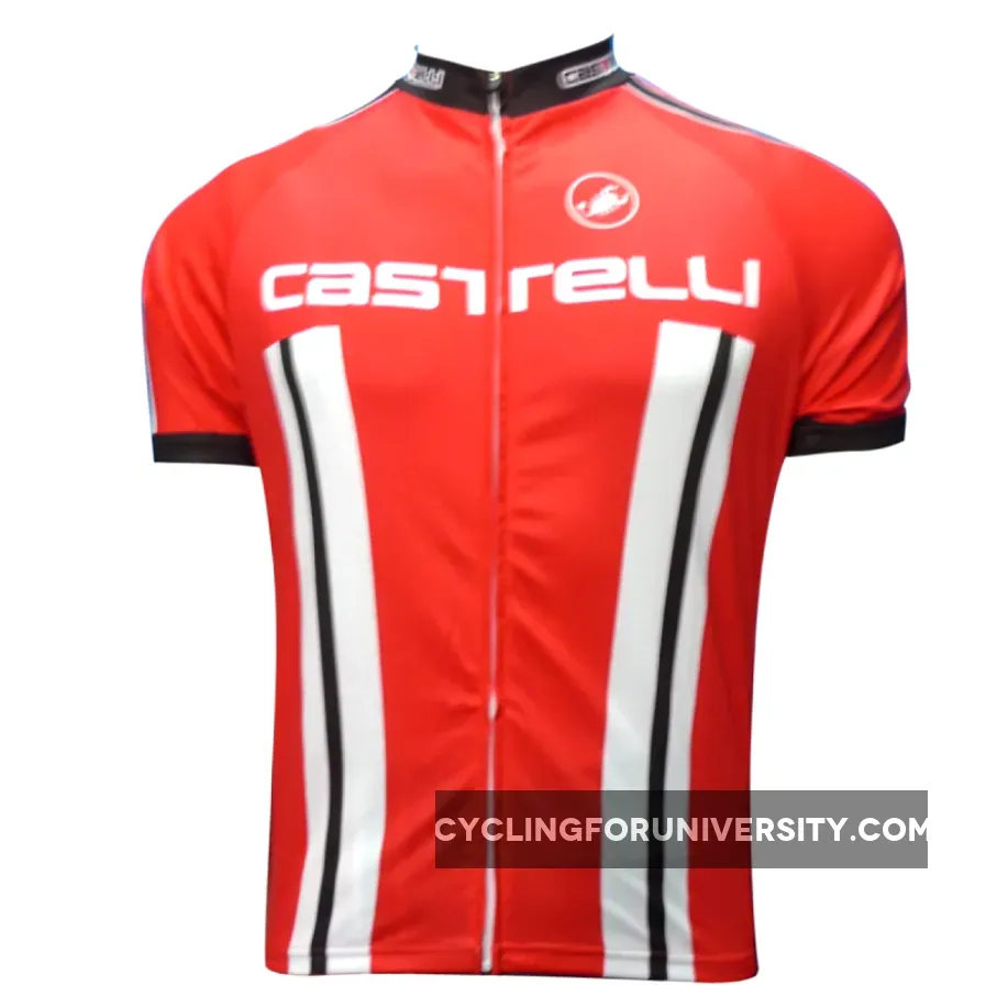 2012 CASTELLI RED Cycling Short Sleeve Jersey To Buy