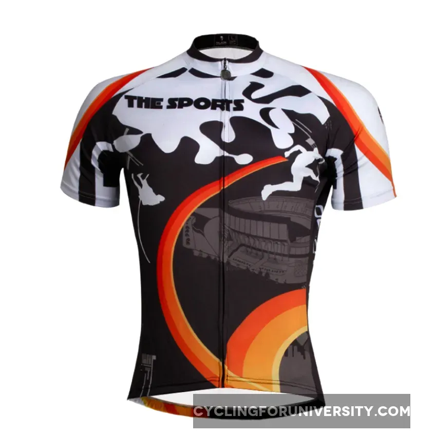 ILPALADINO THE SPORT Men's Cycling Jersey Cool MTB Shirt Comfortable Sportswear for Summer Apparel Outdoor Sports Gear Leisure Biking T-shirt NO.653