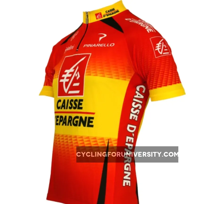 Caisse d'Epargne spanischer Meister 2010 Short Sleeve Jersey