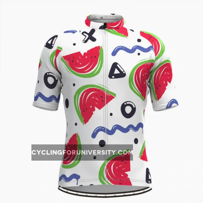 Men's Watermelon Print Cycling Jersey Online