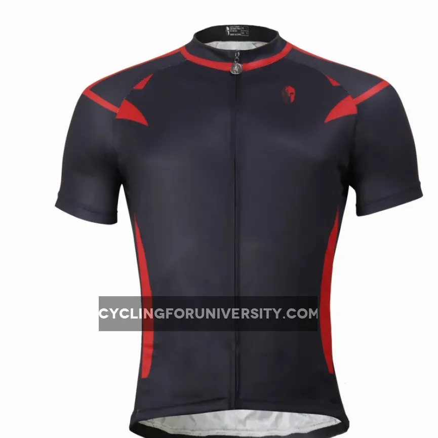 ILPALADINO Men's Cycling Biking Jersey for Summer Crazy Black Short Sleeve Bike Shirt Apparel Outdoor Sports Gear Leisure Biking T-shirt Black/White NO.767