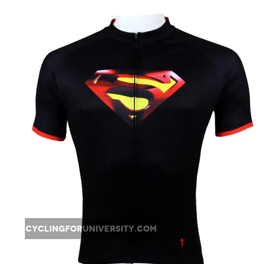 Superman Cycling Jerseys Super Hero Short/Long-sleeve biking Jersey Suit NO.035