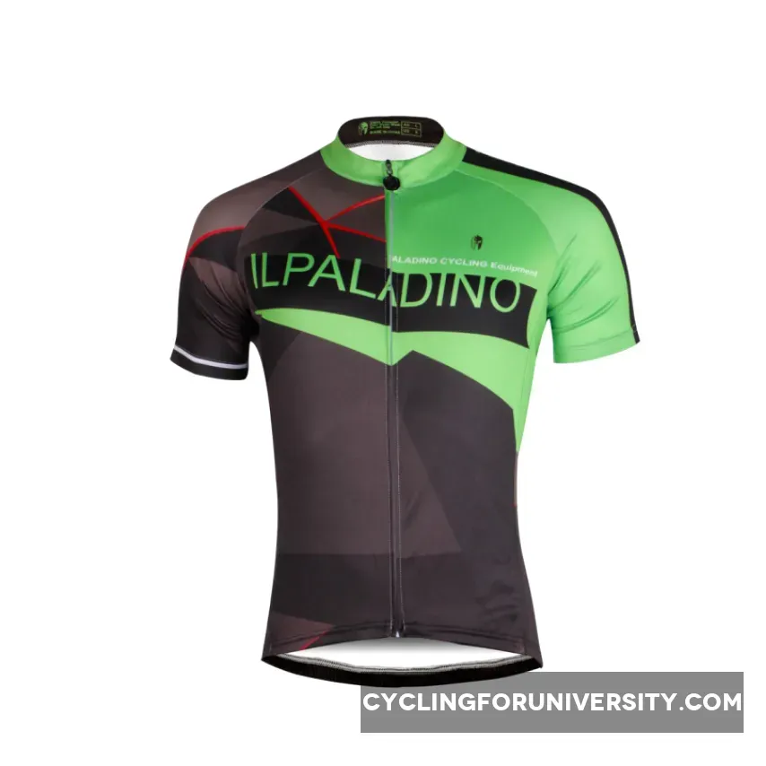 ILPALADINO Men's Summer Cycling Apparel Breathable Bike Shirt Quick Dry Exercise Bicycling Pro Cycle Clothing Racing Apparel Outdoor Sports Leisure Biking Shirts Team Wear NO.689