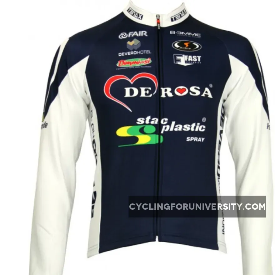 DeRosa 2010 Biemme Radsport-Profi-Team - Long Sleeve Jersey