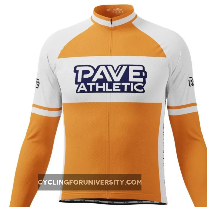 PAVE Athletic Retro Scribe Long Sleeve Cycling Jersey