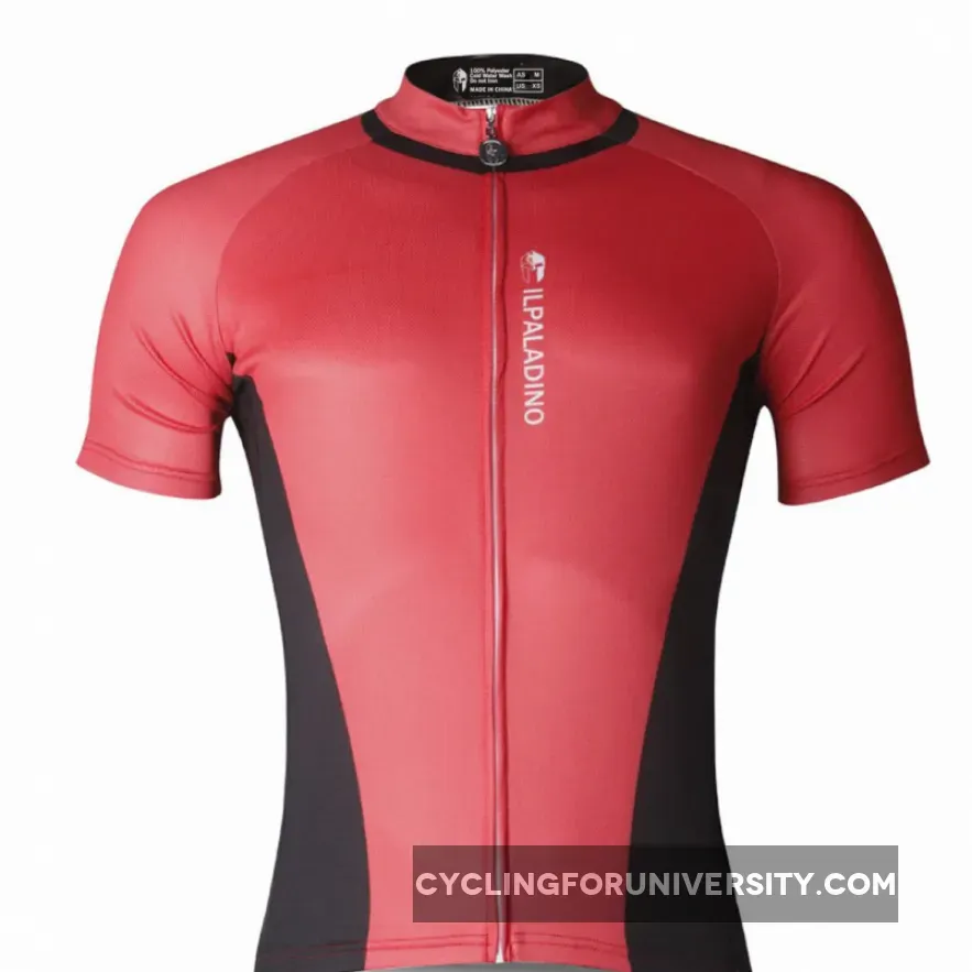 Simple Red&Black Men's Short-Sleeve Cycling Jersey Bicycling Summer T-shirt NO.703