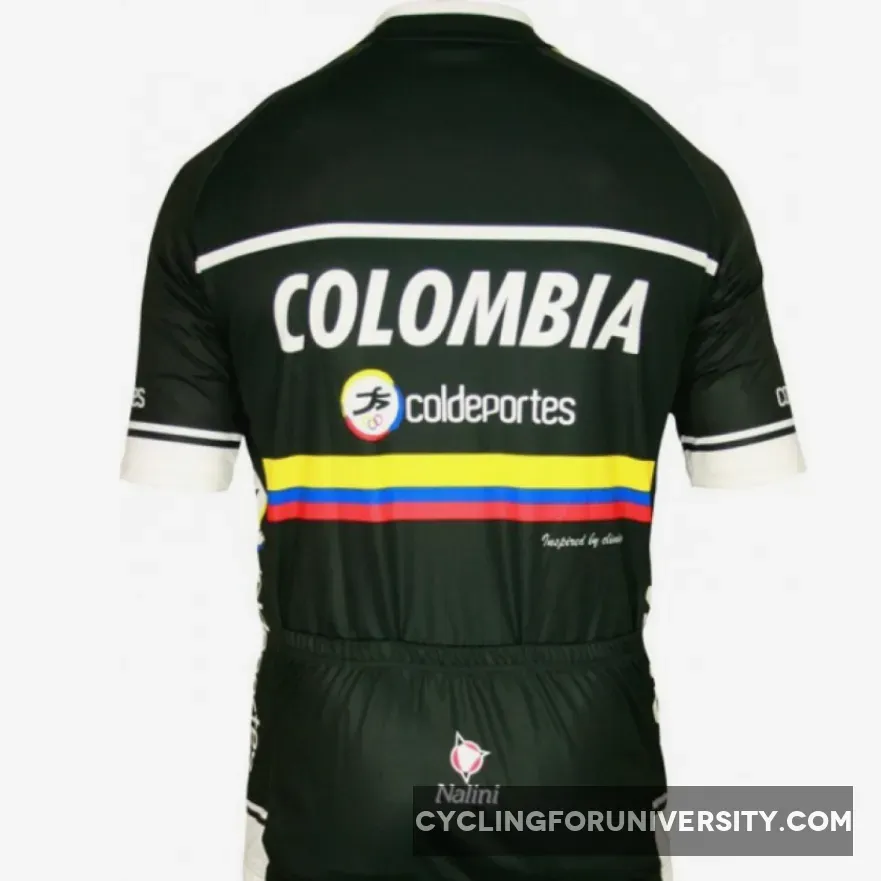 Colombia - Coldeportes 2012 - professional team Cycling Short Sleeve Jersey