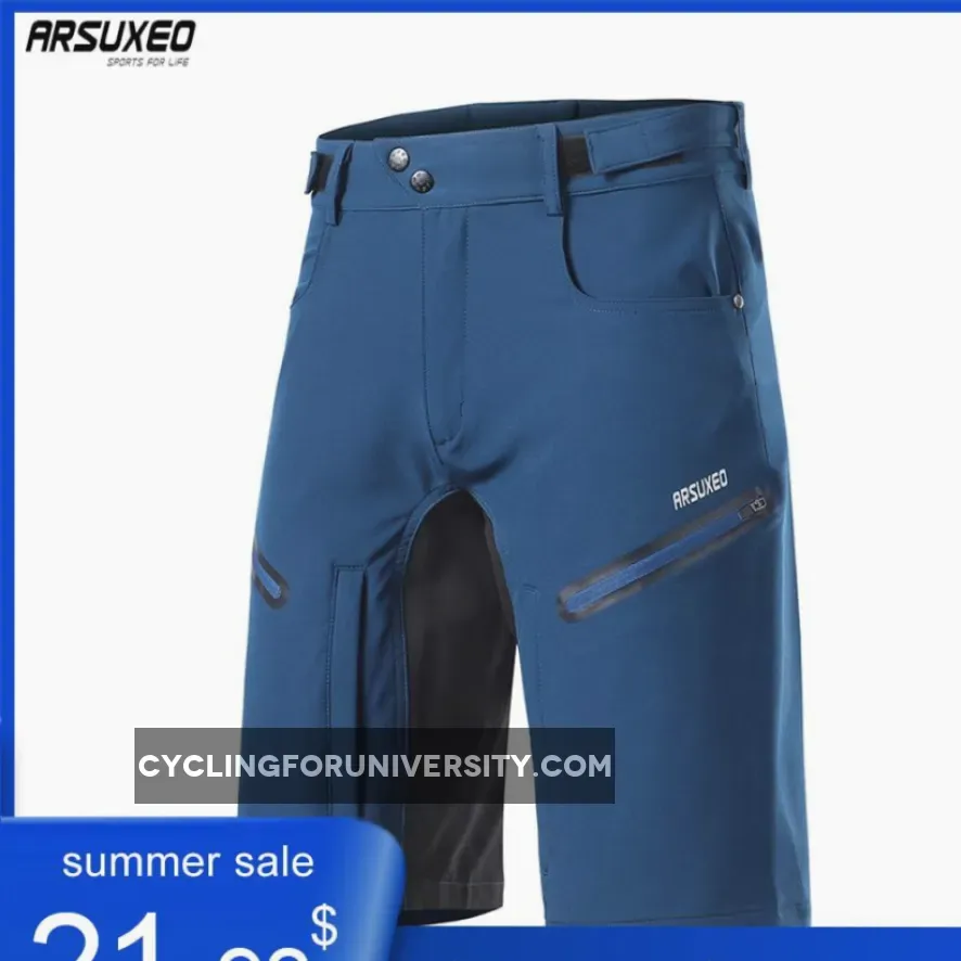 Men's Cycling Shorts Loose Fit MTB Mountain Bike Shorts Outdoor Sports Hiking Downhill Bicycle Short Pants 2006