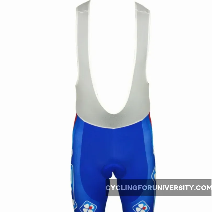 FRANCAISE DES JEUX (FDJ) - BIG MAT 2012 MOA Radsport-Profi-Team Bib Shorts Blue