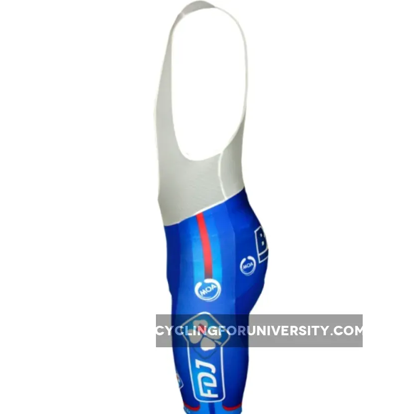 FRANCAISE DES JEUX (FDJ) - BIG MAT 2012 MOA Radsport-Profi-Team Bib Shorts Blue
