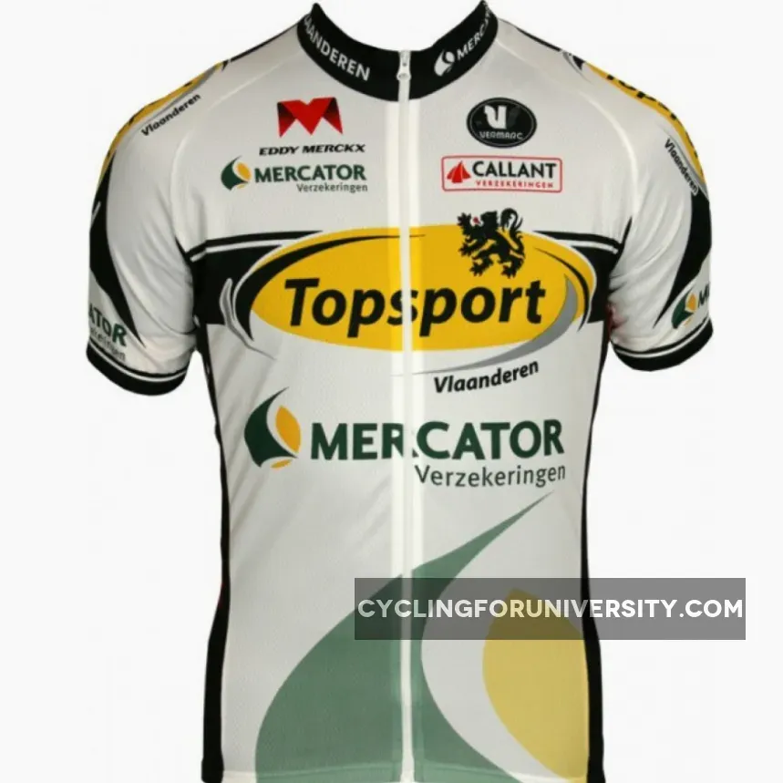 TOPSPORT-MERCATOR 2012 Vermarc Radsport-Profi-Team - Short Sleeve Jersey