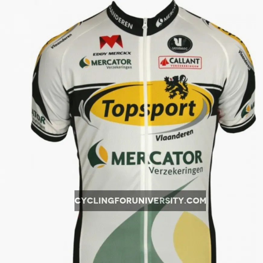 TOPSPORT-MERCATOR 2012 Vermarc Radsport-Profi-Team - Short Sleeve Jersey