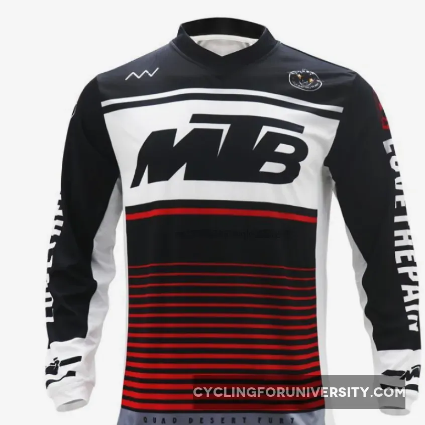 MTB Jerseys Full Sleeves MTB Jersey Quickdry Motocross Wear BMX Cycling Mountain Bike Clothing Downhill Outdoor Sport T Shirt
