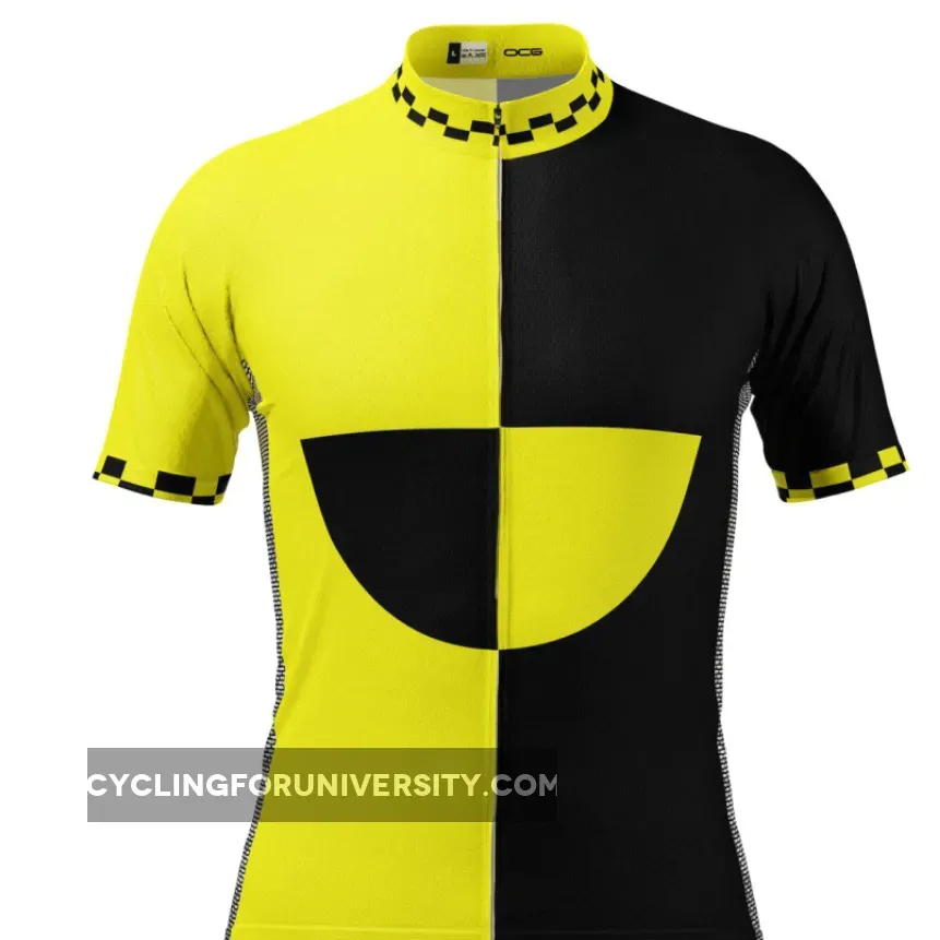 Men's Keep Clear Test Dummy Safety High Viz Cycling Jersey