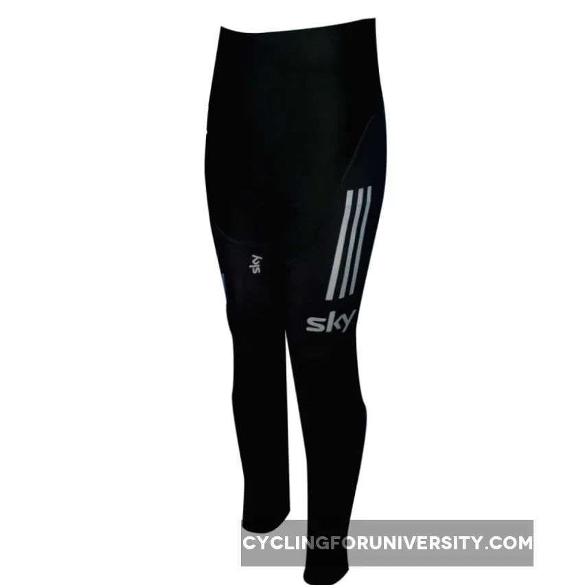 Team Sky Tour De France TDF 2012 Black Winter Pants Online