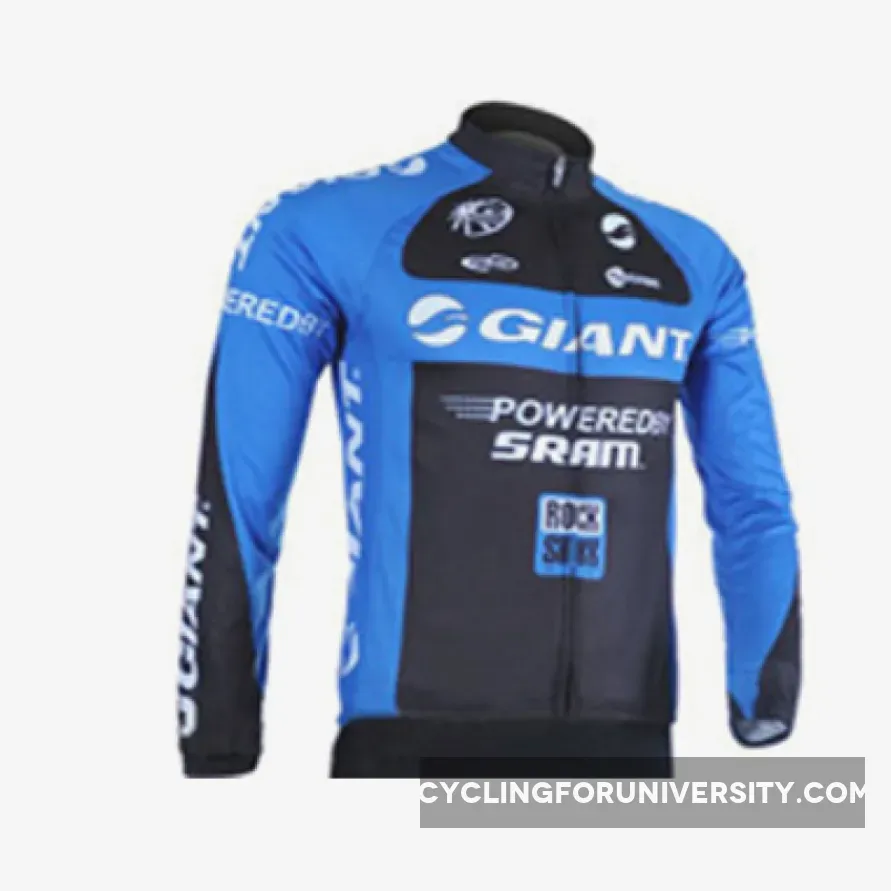 2011 Team Giant Cycling Long Sleeve Jersey For Sale