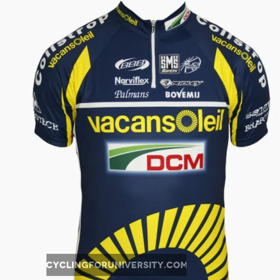 VACANSOLEIL 2011 professional cycling team - Cycling Jersey Short Sleeve