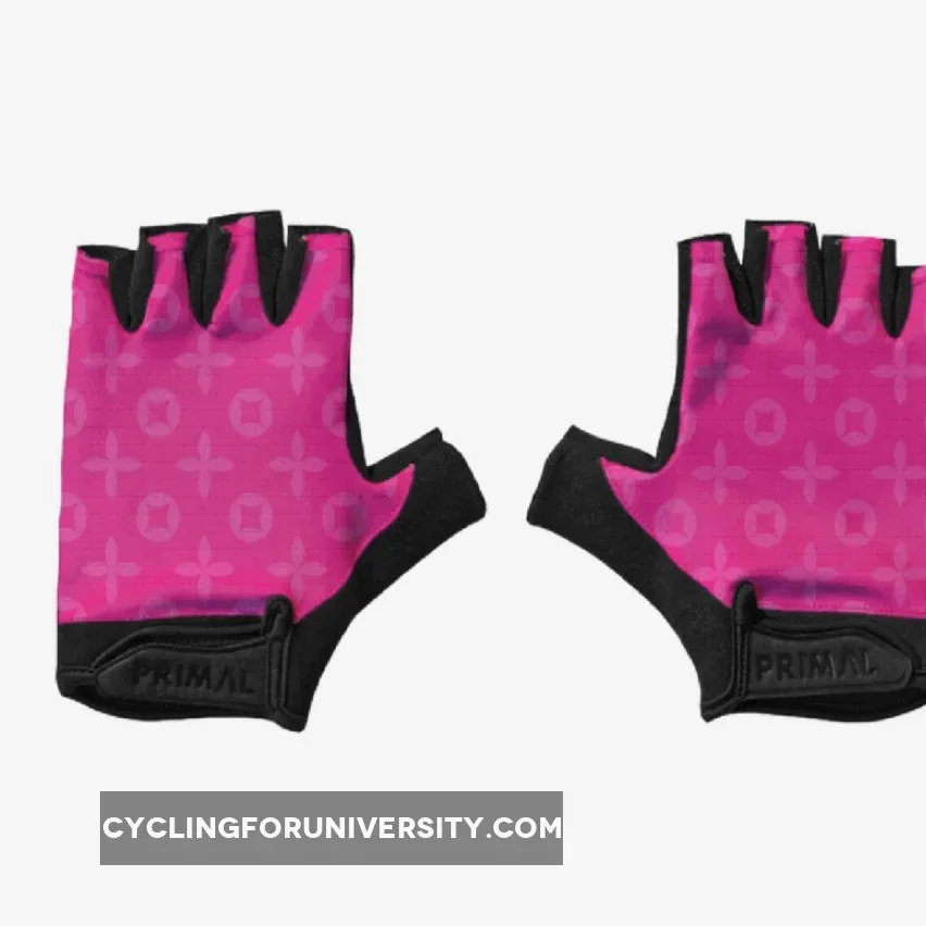 Primal Wear The Devil Wears Primal Women's Short Finger Padded Cycling Gloves, Cycling Padded Gloves DEV1G51W-M