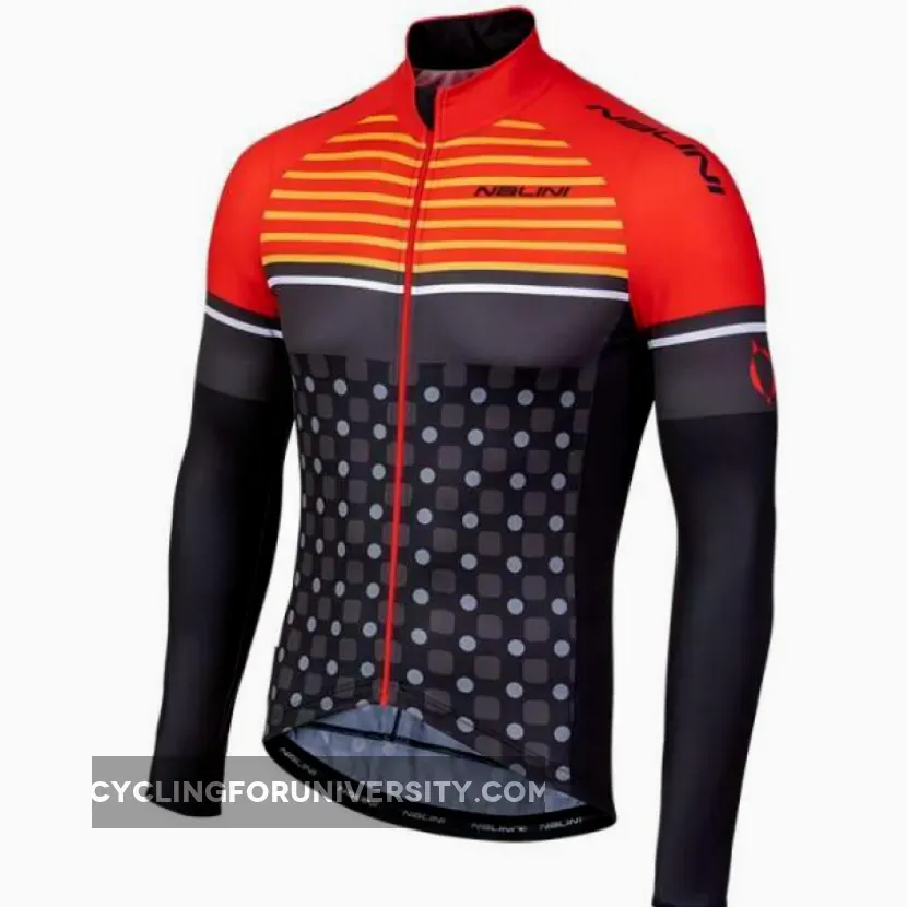 Nalini AIW TC 2.0 Red Long Sleeve Jersey,