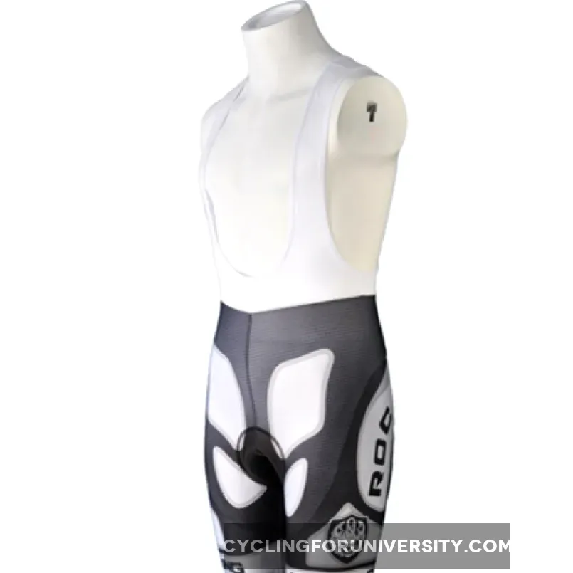 Team Rock Racing Cycling Bib Shorts BLACK/WHITE For Sale