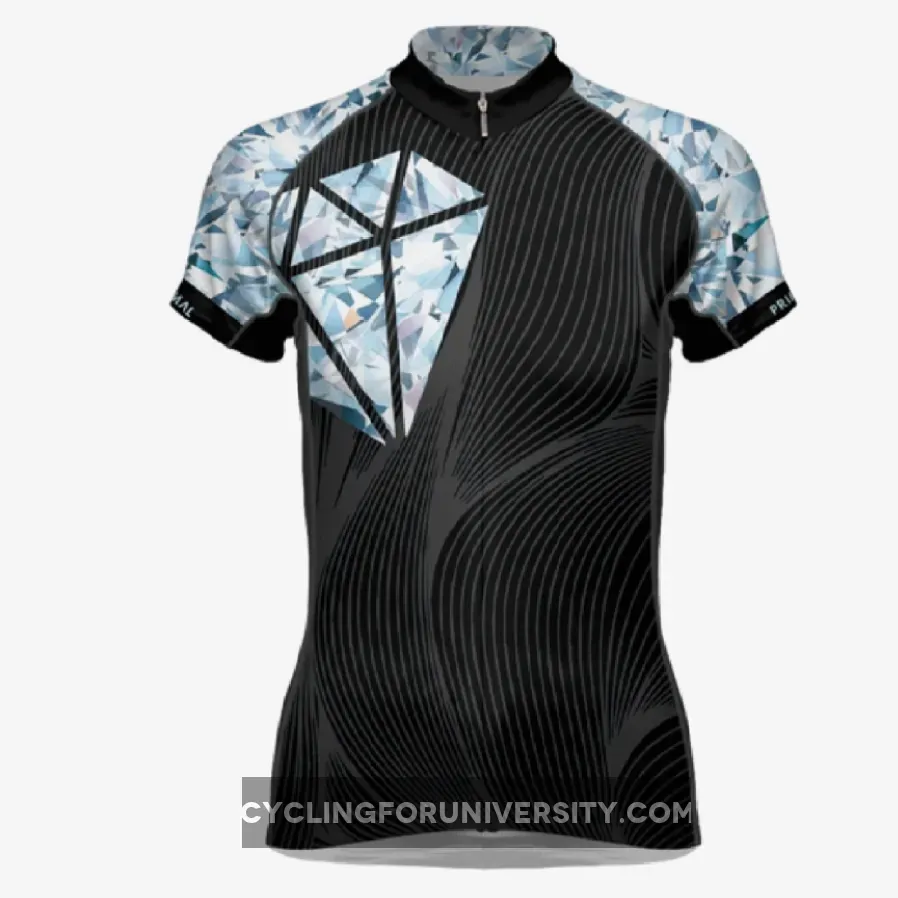 Primal Wear Shine Women's Evo full zip Slim Fit short sleeve Cycling Jersey