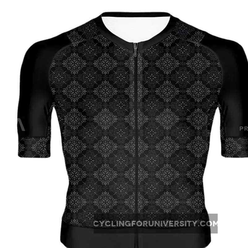 Primal Wear Damasque Men's Equinox Elite Fit Full Zip Cycling Jersey, Primal Flex Amazon DAM1J05M_M
