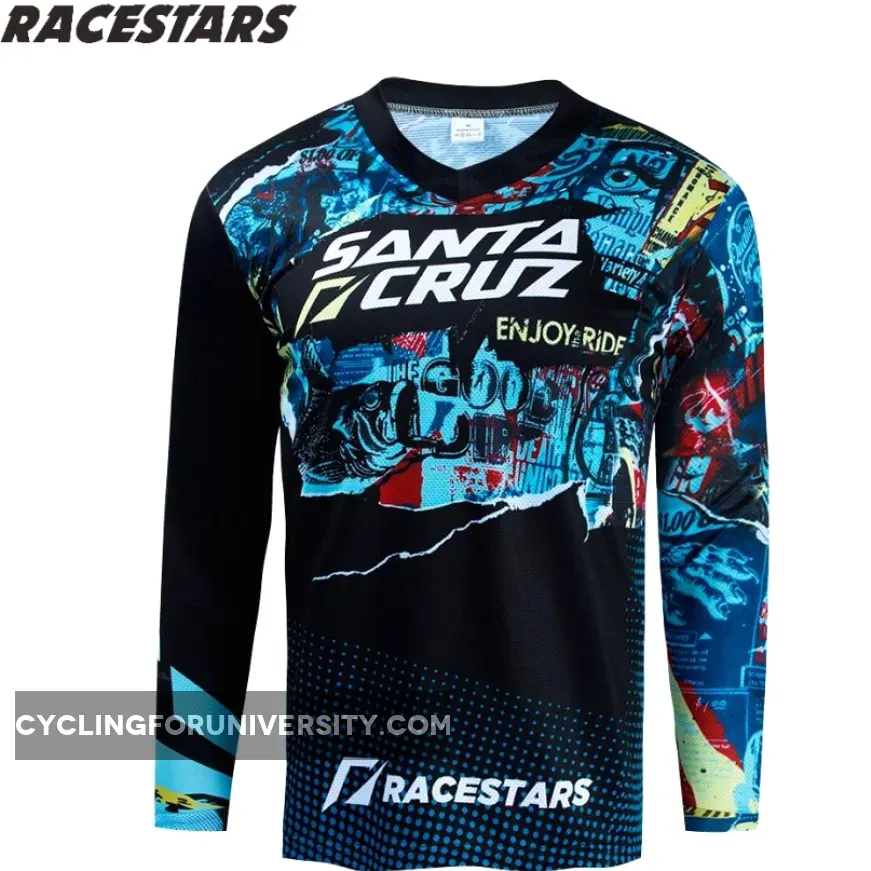 Motocross Jersey Bicycle BMX Mountain Downhill Bike Long Sleeve Enduro Racing Shirts Cycling Jerseys DH MTB Offroad