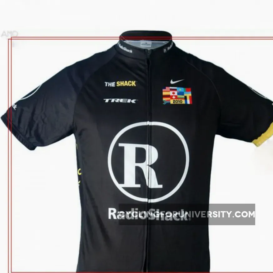 RadioShack 28 Cycling Short Sleeve Jersey Regular Edition Without Champion Stripes