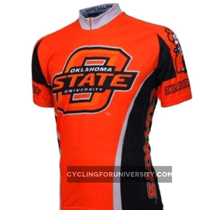 OKState,OSU Oklahoma State University Cowboys Cycling Jersey Oklahoma Cycling Jersey