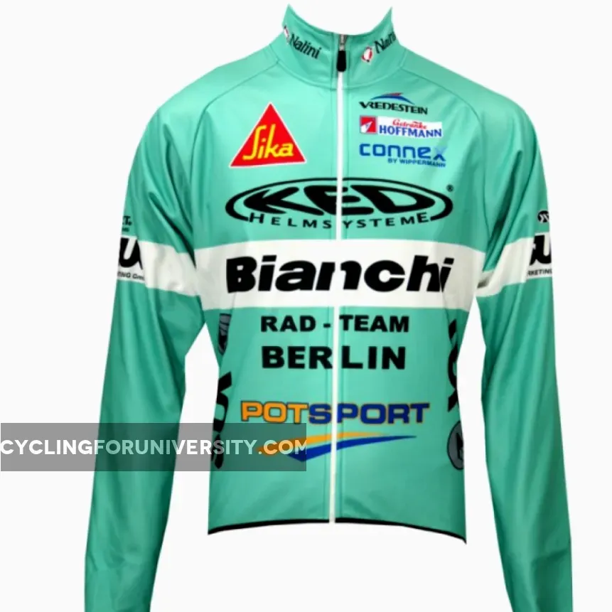 Berlin 2010 Radsport-Profi-Team -Winter Fleece Long Sleeve Jersey