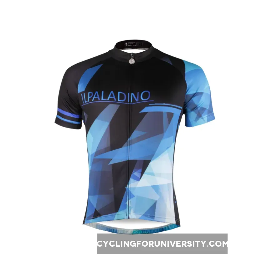 Fragment Black&Blue Men's Short-Sleeve Bicycling Shirts Summer NO.690