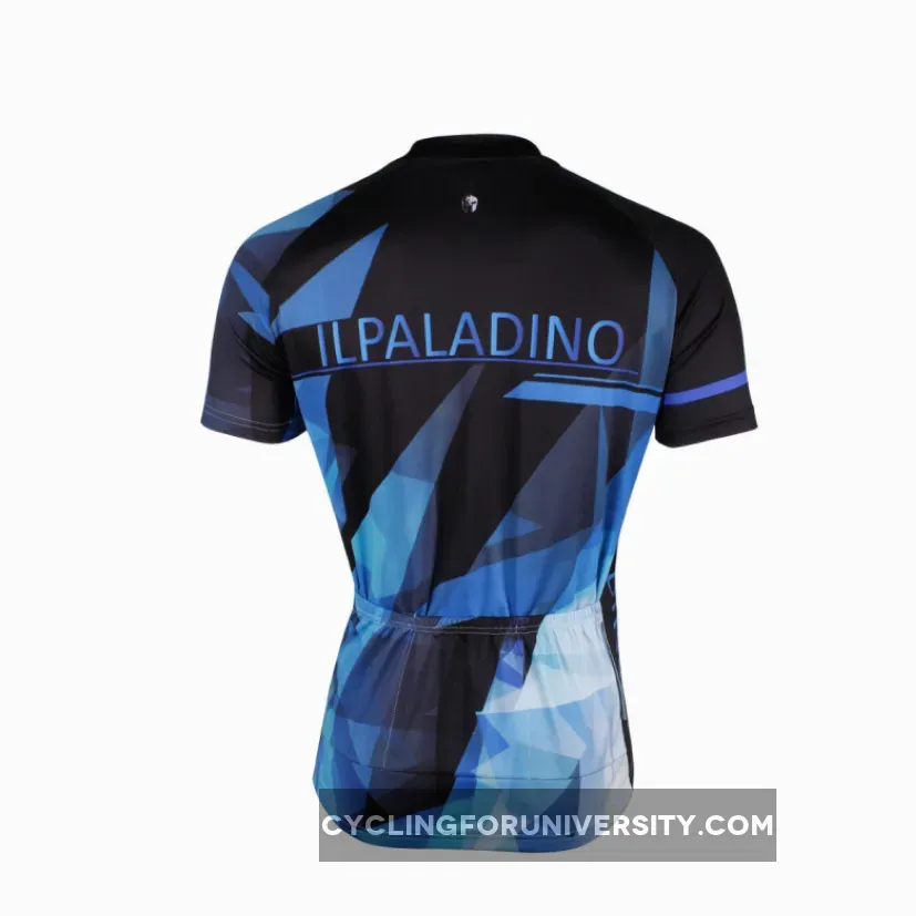 Fragment Black&Blue Men's Short-Sleeve Bicycling Shirts Summer NO.690