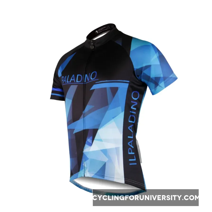 Fragment Black&Blue Men's Short-Sleeve Bicycling Shirts Summer NO.690