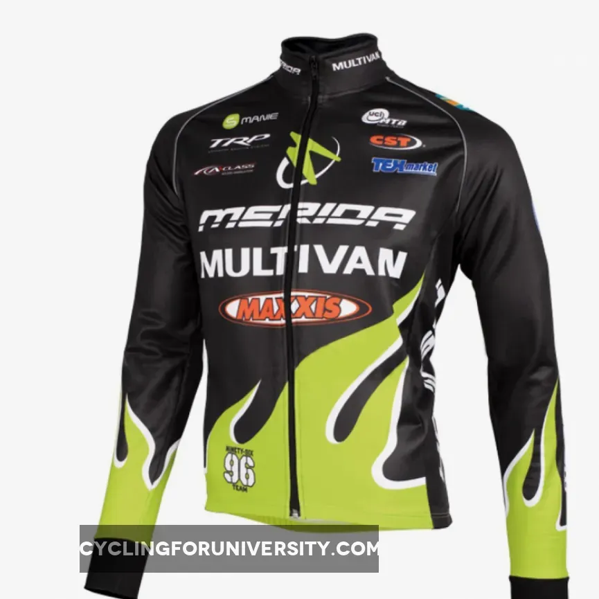 MULTIVAN MERIDA Biking Team Long Sleeve Jersey Jacket 2012
