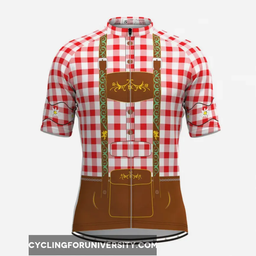 Men's Tirolese Cycling Kit Red For Sale