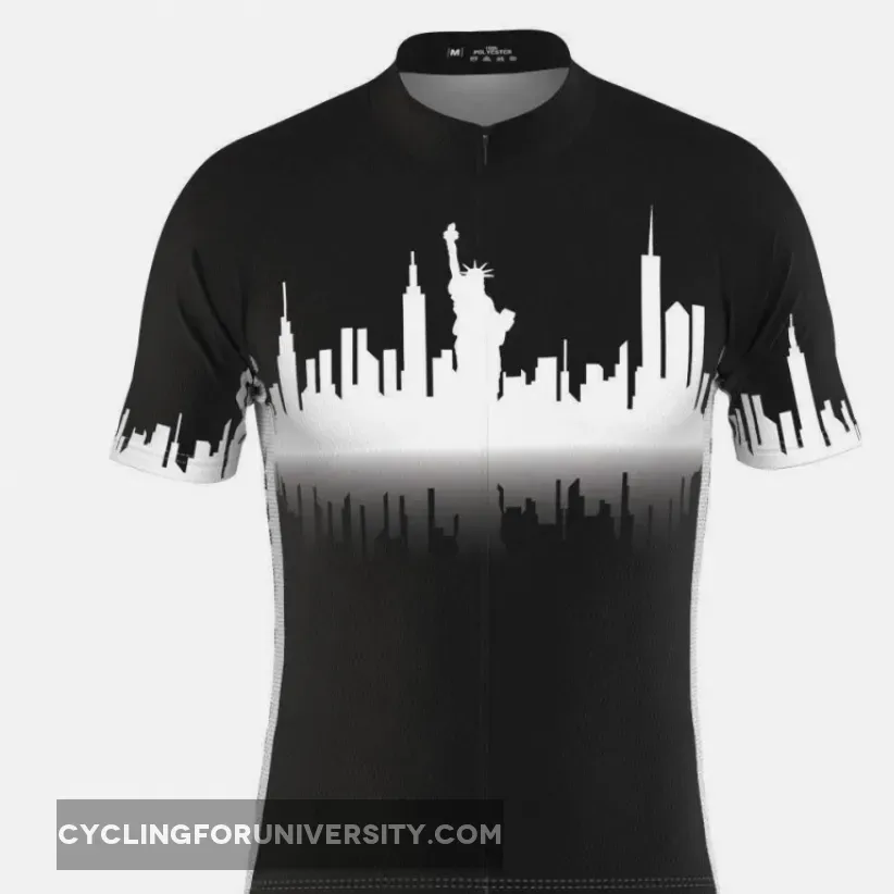 Men's Bronx New York City Short Sleeve Cycling Jersey, Bronx Jersey