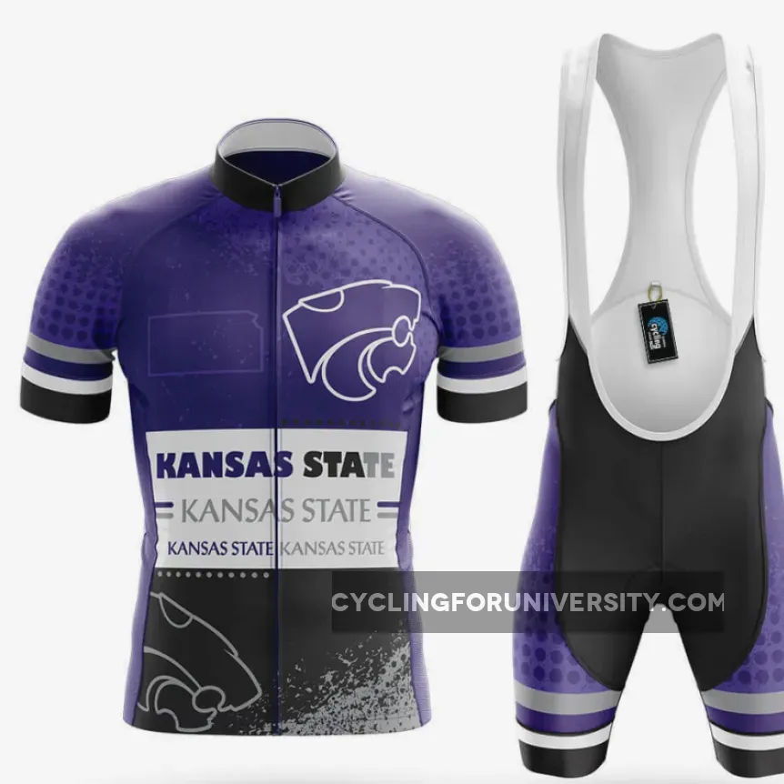 Kansas State University Cycle - Men's Cycling Kit / Full Set