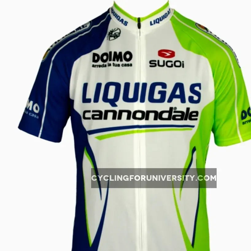 LIQUIGAS CANNONDALE 2012 Black Edition Sugoi Radsport-Profi-Team Short Sleeve Jersey