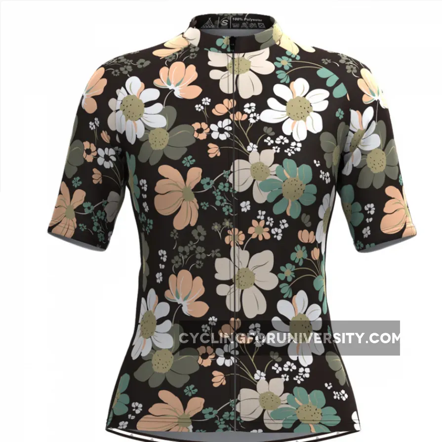 Women's Floral Cycling Jersey To Buy
