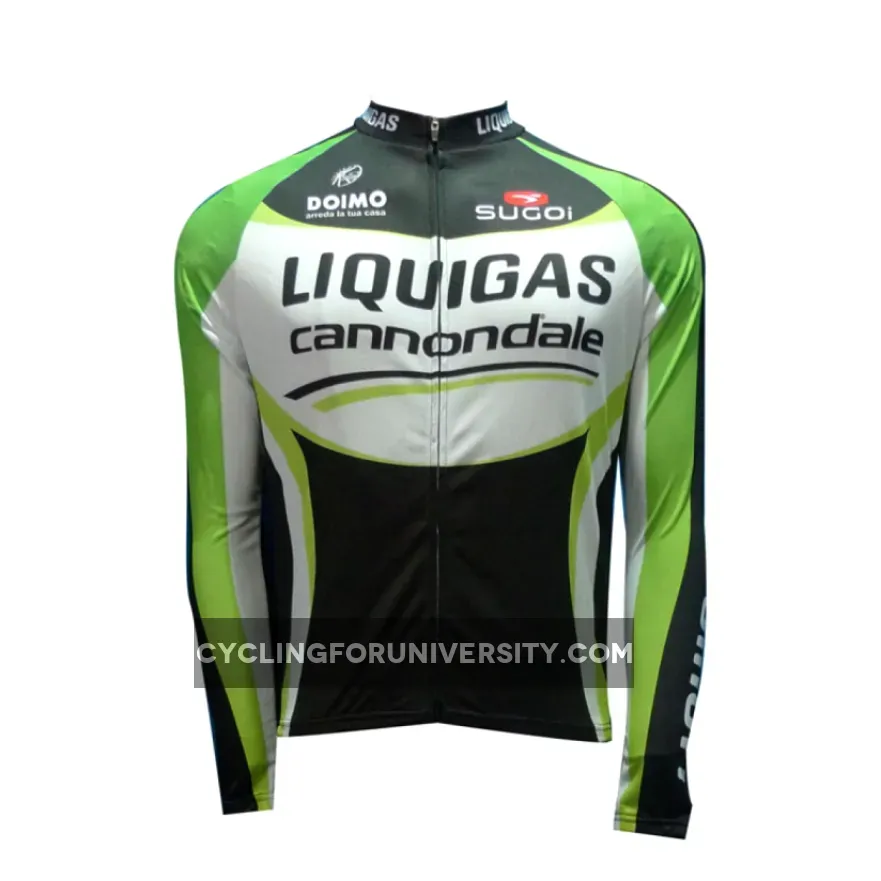 LIQUIGAS CANNONDALE 2012 black edition Long Sleeve Jersey