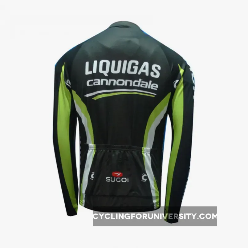 LIQUIGAS CANNONDALE 2012 black edition Long Sleeve Jersey