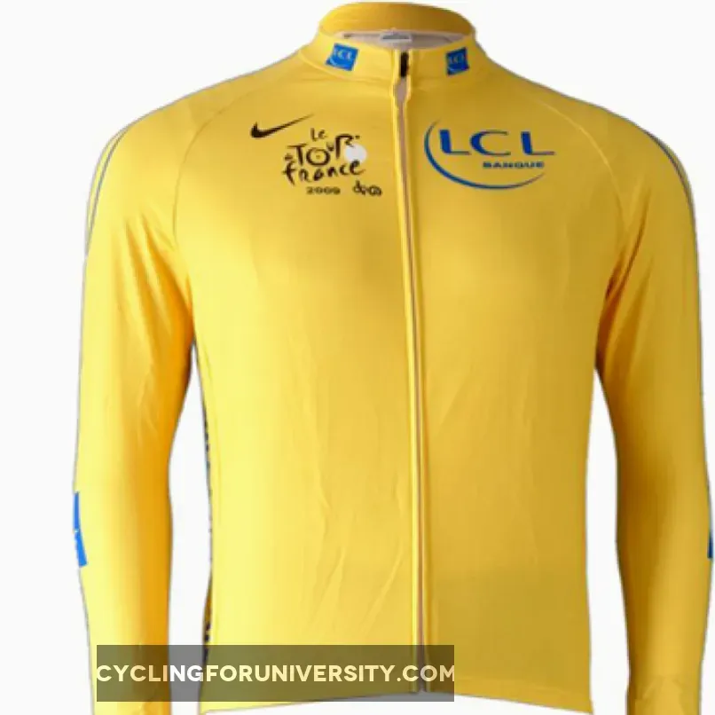 2011 Tour De France LCL Long Sleeve Cycling Jersey Restock