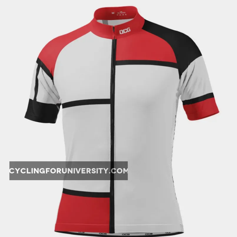 Men's White La Vie Claire Style Cycling Jersey Online