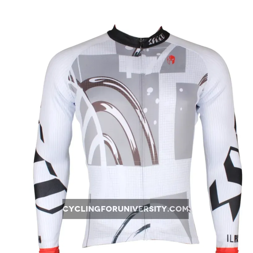 Ilpaladino Clock Speed Men's Long/Short-sleeve Cycling Bike jersey T-shirt Summer Spring Autumn Road Bike Wear Mountain Bike MTB Clothes Sports Apparel Top NO.173