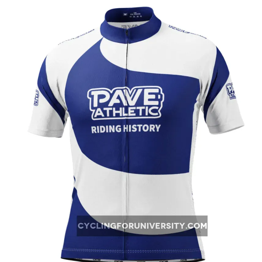 PAVE Athletic Silver Team Short Sleeve Cycling Jersey