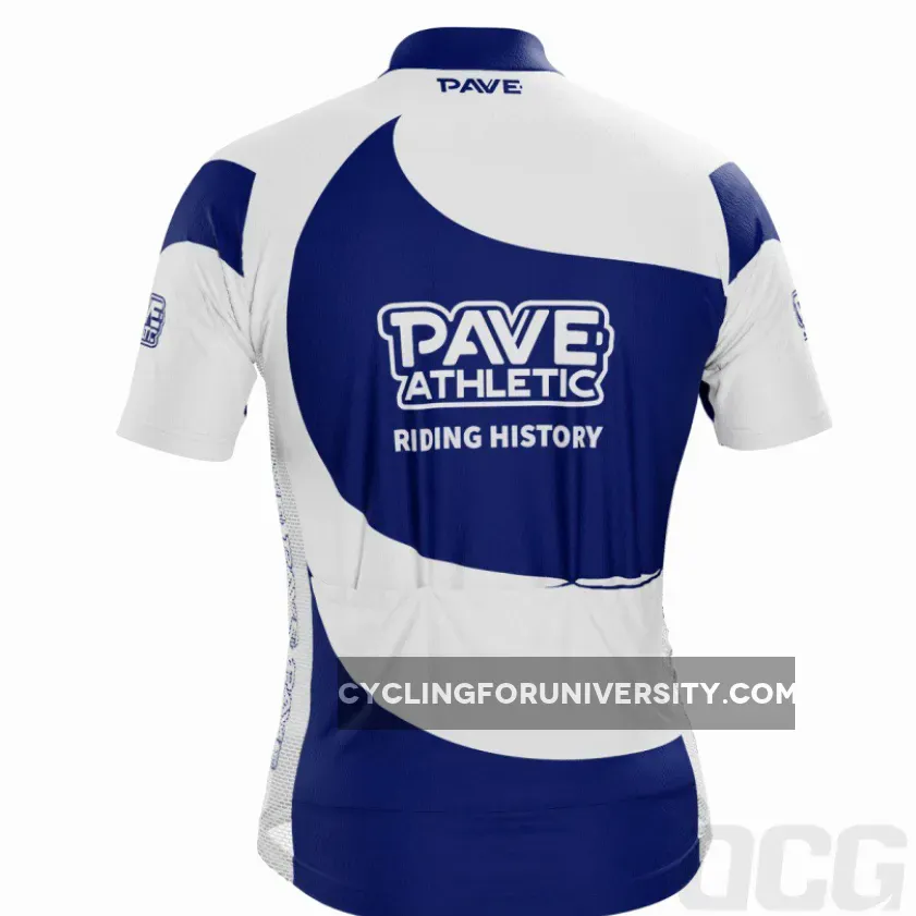 PAVE Athletic Silver Team Short Sleeve Cycling Jersey