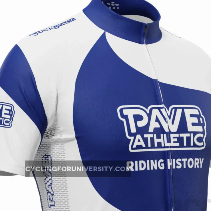 PAVE Athletic Silver Team Short Sleeve Cycling Jersey