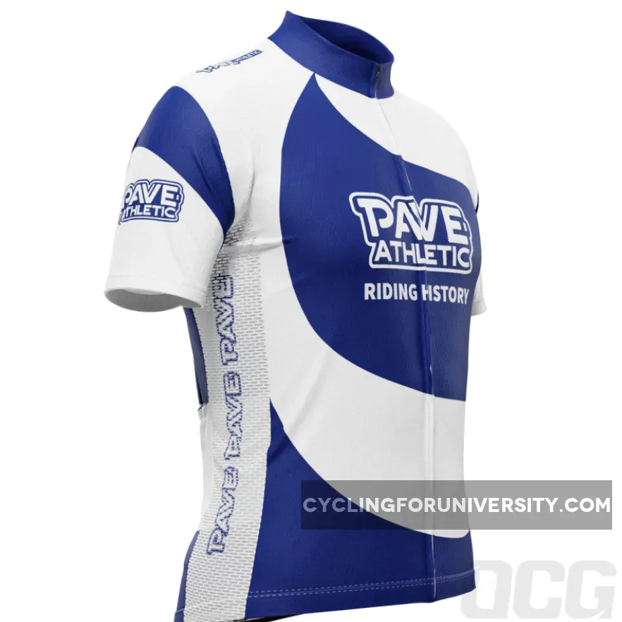PAVE Athletic Silver Team Short Sleeve Cycling Jersey